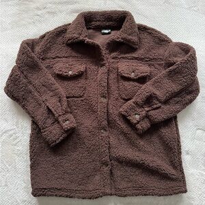 32 Degrees Chocolate Teddy Jacket